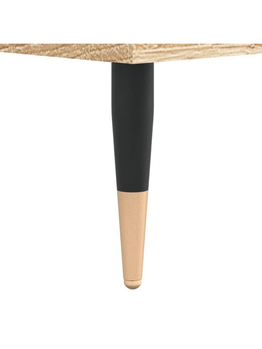 Skříňka na LP desky dub sonoma 84,5x38x89 cm kompozitní dřevo