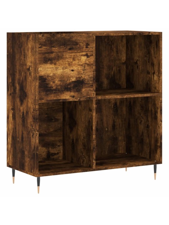 Skříňka na LP desky kouřový dub 84,5x38x89 cm kompozitní dřevo