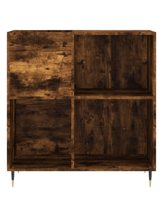 Skříňka na LP desky kouřový dub 84,5x38x89 cm kompozitní dřevo
