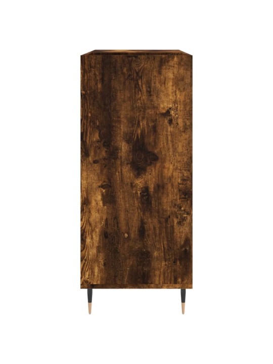 Skříňka na LP desky kouřový dub 84,5x38x89 cm kompozitní dřevo