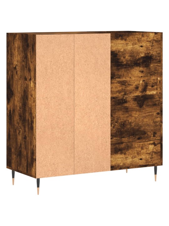 Skříňka na LP desky kouřový dub 84,5x38x89 cm kompozitní dřevo