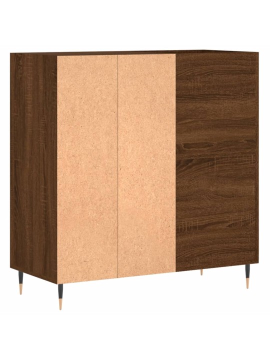 Skříňka na LP desky hnědý dub 84,5x38x89 cm kompozitní dřevo