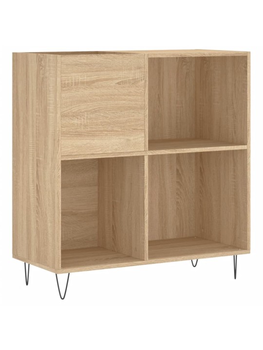 Skříňka na LP desky dub sonoma 84,5x38x89 cm kompozitní dřevo