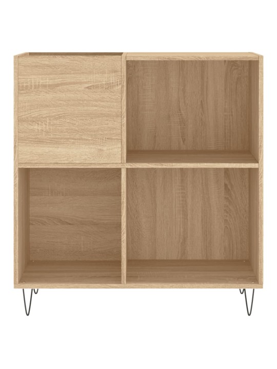 Skříňka na LP desky dub sonoma 84,5x38x89 cm kompozitní dřevo