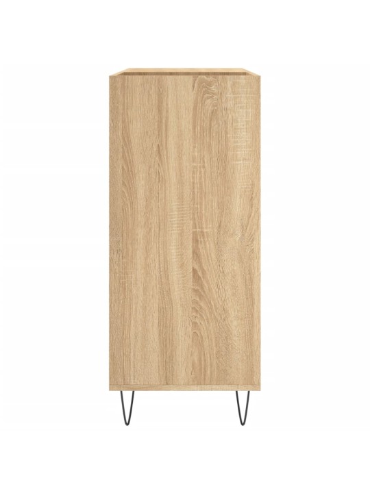 Skříňka na LP desky dub sonoma 84,5x38x89 cm kompozitní dřevo