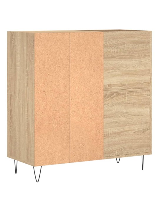 Skříňka na LP desky dub sonoma 84,5x38x89 cm kompozitní dřevo