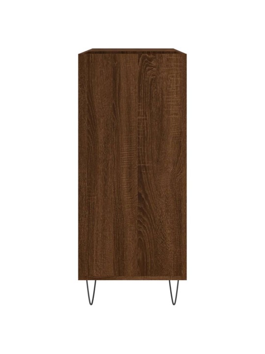 Skříňka na LP desky hnědý dub 84,5x38x89 cm kompozitní dřevo