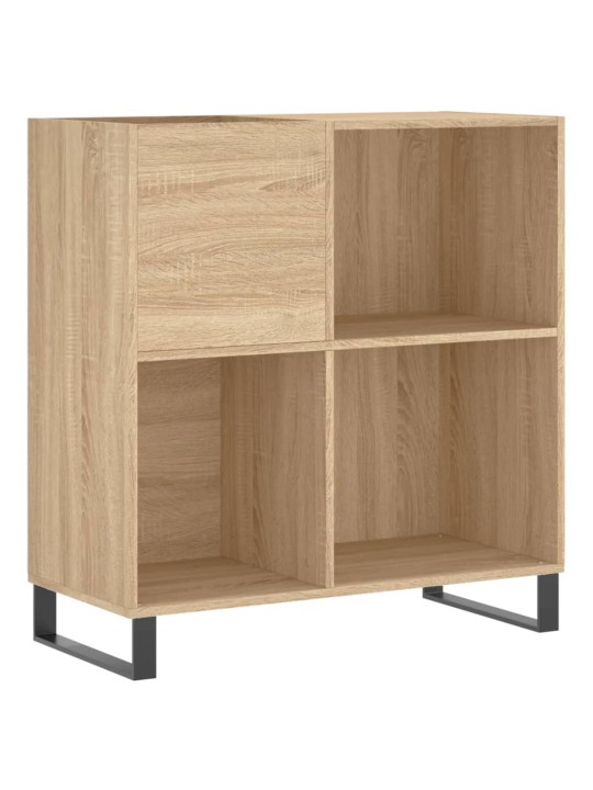Skříňka na LP desky dub sonoma 84,5x38x89 cm kompozitní dřevo