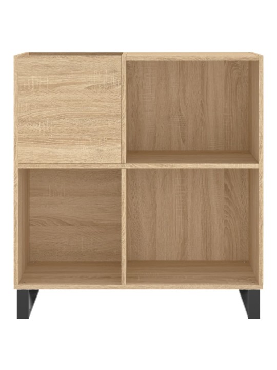 Skříňka na LP desky dub sonoma 84,5x38x89 cm kompozitní dřevo