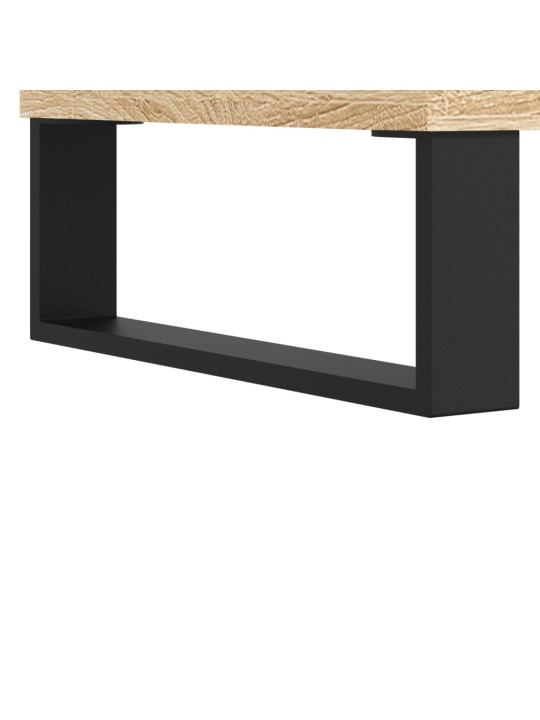 Skříňka na LP desky dub sonoma 84,5x38x89 cm kompozitní dřevo