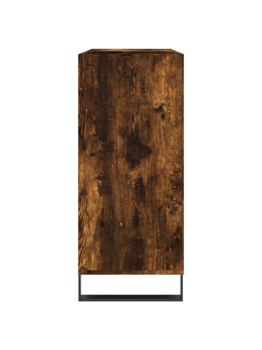 Skříňka na LP desky kouřový dub 84,5x38x89 cm kompozitní dřevo