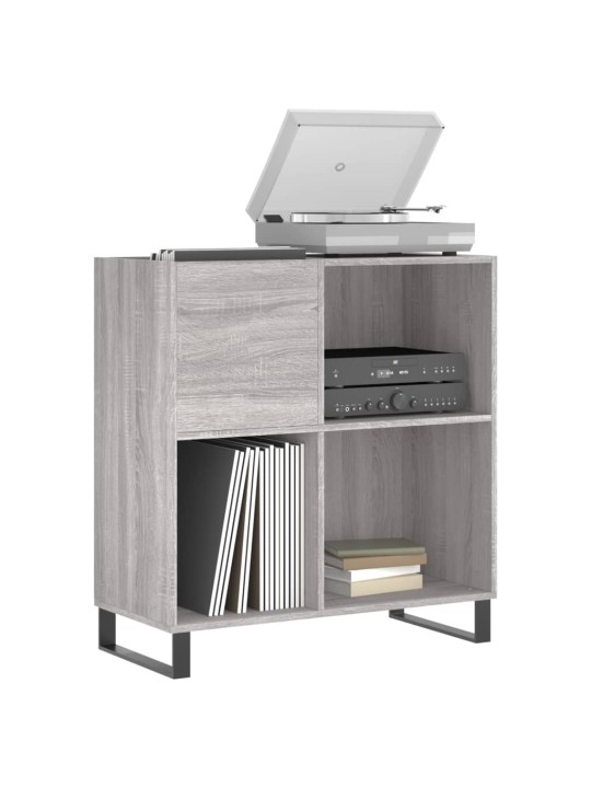 Skříňka na LP desky šedá sonoma 84,5x38x89 cm kompozitní dřevo