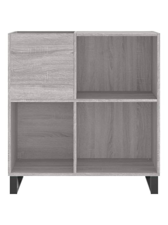 Skříňka na LP desky šedá sonoma 84,5x38x89 cm kompozitní dřevo