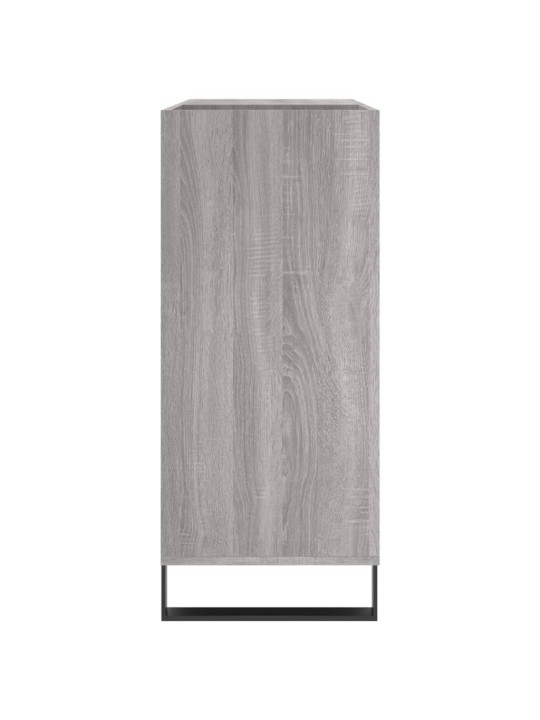 Skříňka na LP desky šedá sonoma 84,5x38x89 cm kompozitní dřevo