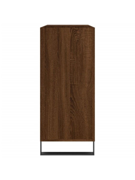Skříňka na LP desky hnědý dub 84,5x38x89 cm kompozitní dřevo