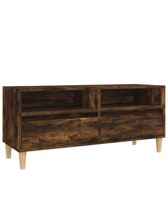 TV skříňka kouřový dub 100 x 34,5 x 44,5 cm kompozitní dřevo