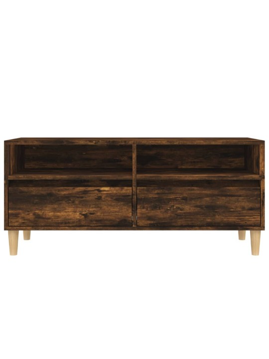 TV skříňka kouřový dub 100 x 34,5 x 44,5 cm kompozitní dřevo