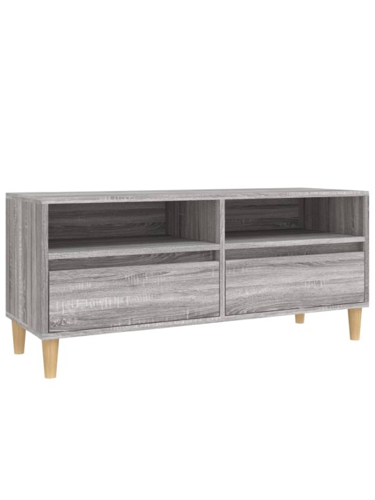 TV skříňka šedá sonoma 100 x 34,5 x 44,5 cm kompozitní dřevo