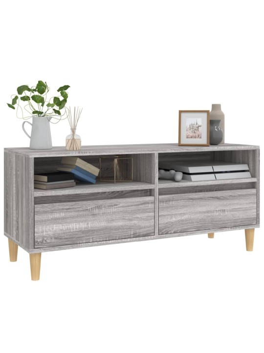 TV skříňka šedá sonoma 100 x 34,5 x 44,5 cm kompozitní dřevo