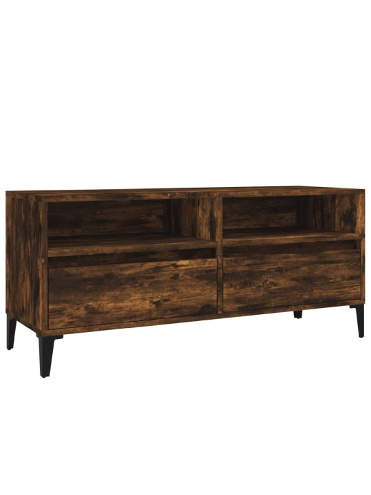 TV skříňka kouřový dub 100 x 34,5 x 44,5 cm kompozitní dřevo