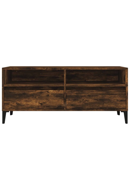 TV skříňka kouřový dub 100 x 34,5 x 44,5 cm kompozitní dřevo