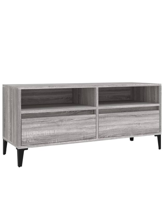 TV skříňka šedá sonoma 100 x 34,5 x 44,5 cm kompozitní dřevo