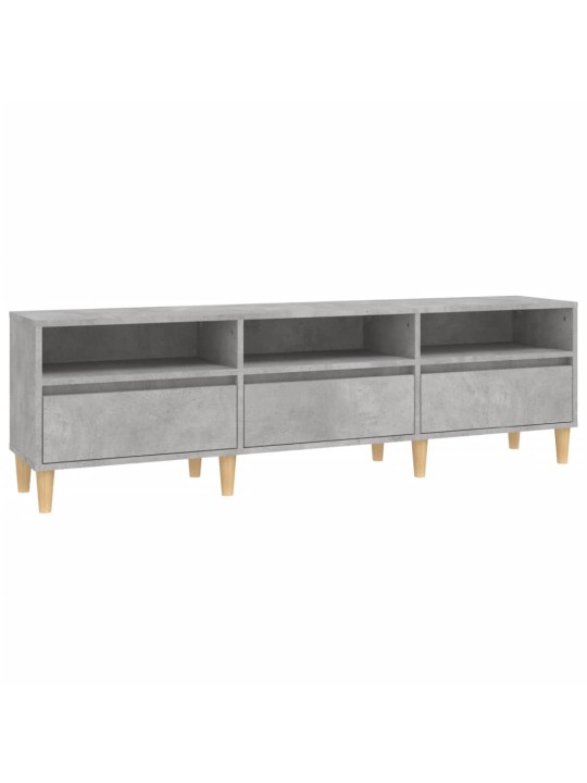 TV skříňka betonově šedá 150 x 30 x 44,5 cm kompozitní dřevo