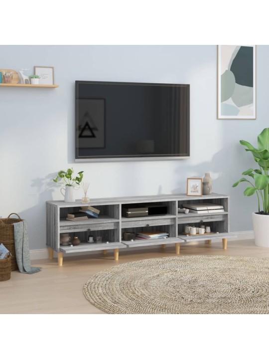 TV skříňka šedá sonoma 150 x 30 x 44,5 cm kompozitní dřevo