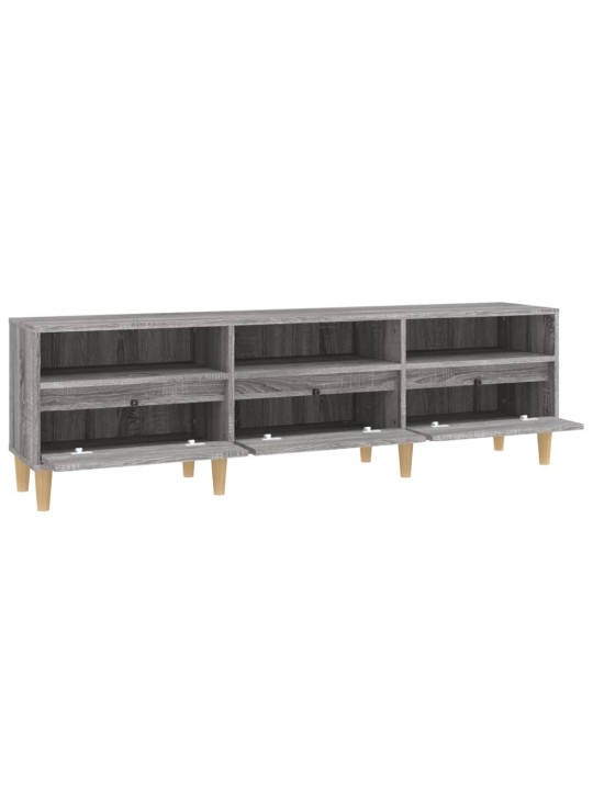 TV skříňka šedá sonoma 150 x 30 x 44,5 cm kompozitní dřevo