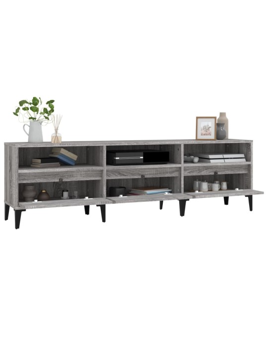 TV skříňka šedá sonoma 150 x 30 x 44,5 cm kompozitní dřevo