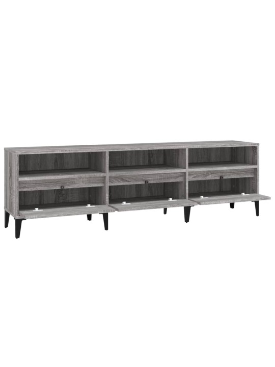 TV skříňka šedá sonoma 150 x 30 x 44,5 cm kompozitní dřevo