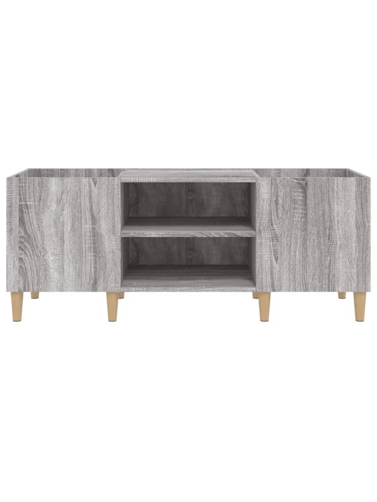 Skříňka na LP desky šedá sonoma 121x38x48 cm kompozitní dřevo