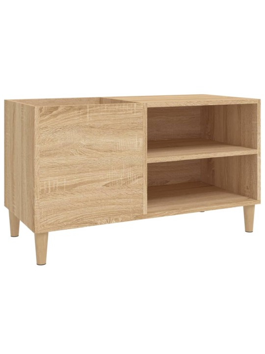 Skříňka na LP desky dub sonoma 84,5x38x48 cm kompozitní dřevo