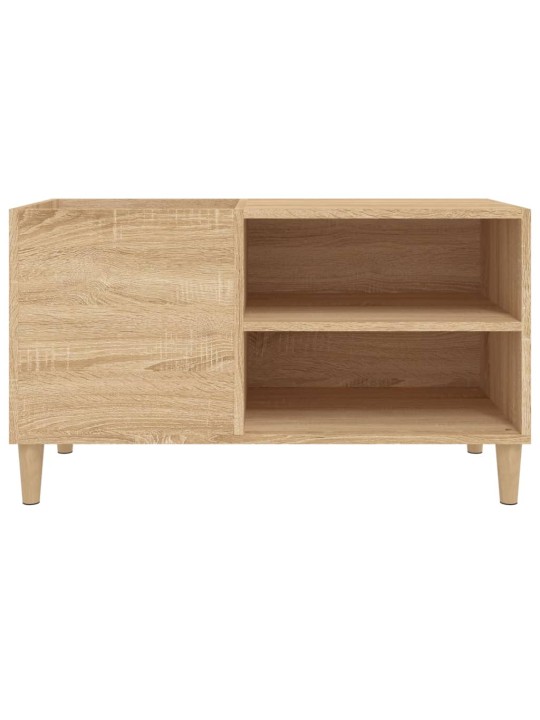 Skříňka na LP desky dub sonoma 84,5x38x48 cm kompozitní dřevo