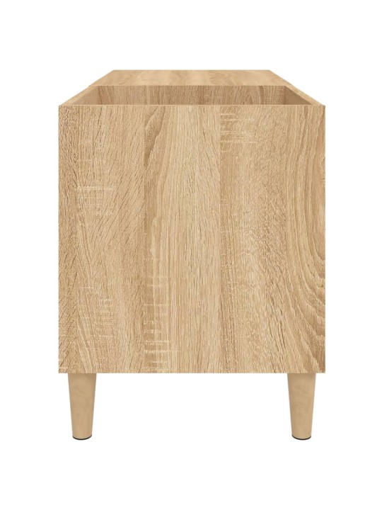 Skříňka na LP desky dub sonoma 84,5x38x48 cm kompozitní dřevo