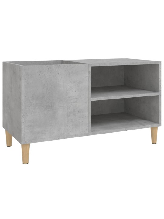 Skříňka na LP desky betonově šedá 84,5x38x48cm kompozitní dřevo