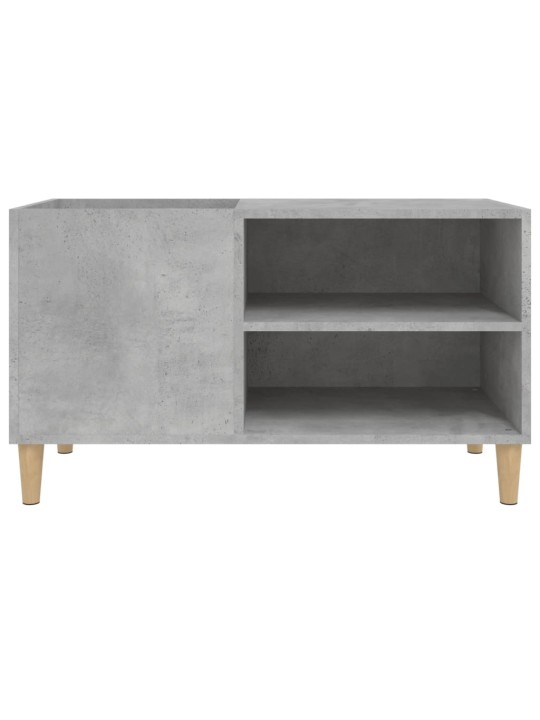 Skříňka na LP desky betonově šedá 84,5x38x48cm kompozitní dřevo