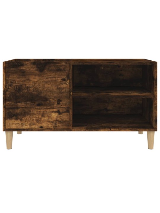 Skříňka na LP desky kouřový dub 84,5x38x48 cm kompozitní dřevo