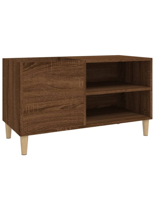 Skříňka na LP desky hnědý dub 84,5x38x48 cm kompozitní dřevo