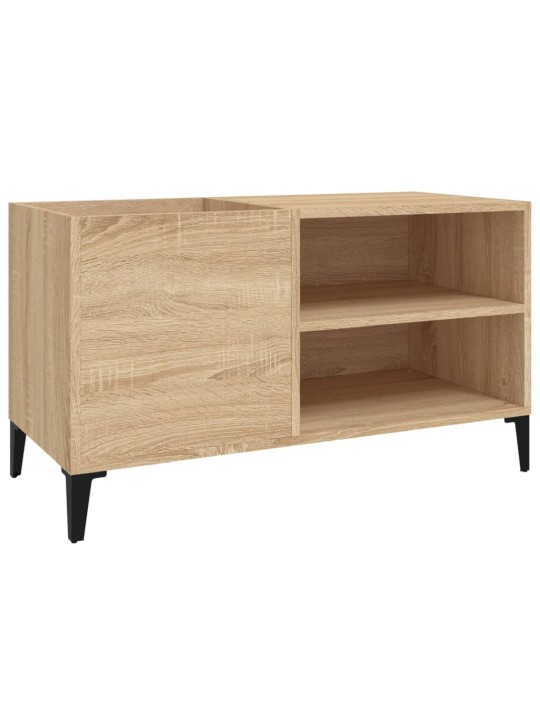 Skříňka na LP desky dub sonoma 84,5x38x48 cm kompozitní dřevo