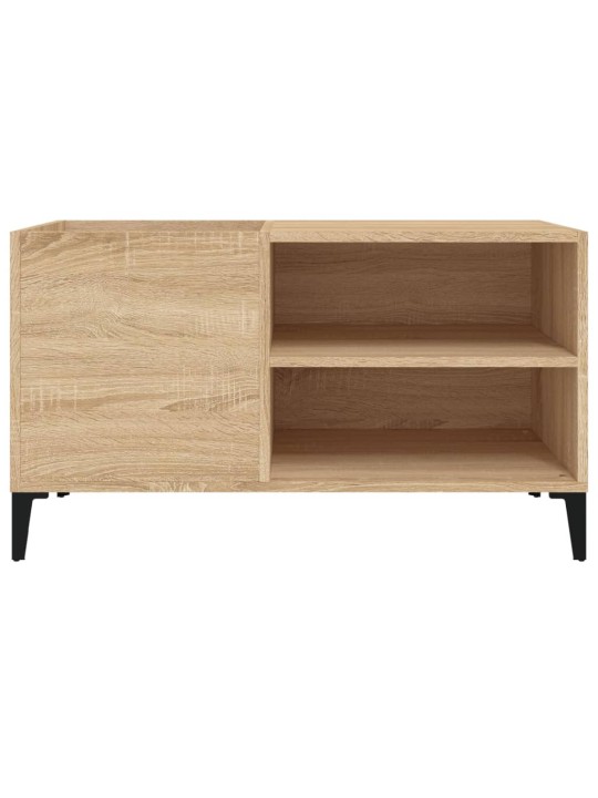 Skříňka na LP desky dub sonoma 84,5x38x48 cm kompozitní dřevo