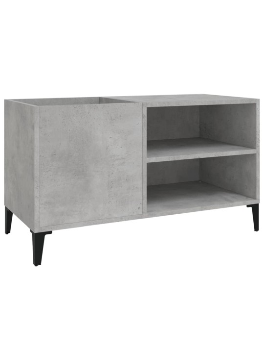 Skříňka na LP desky betonově šedá 84,5x38x48cm kompozitní dřevo