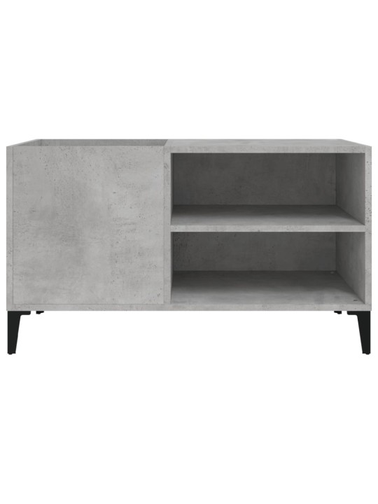 Skříňka na LP desky betonově šedá 84,5x38x48cm kompozitní dřevo