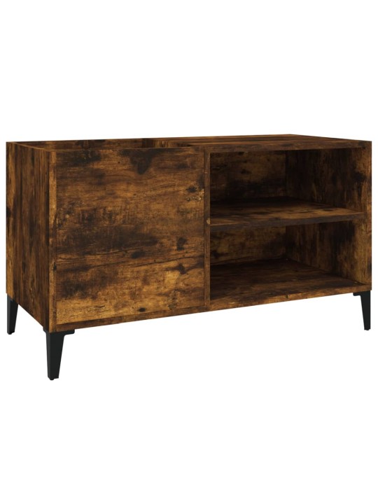 Skříňka na LP desky kouřový dub 84,5x38x48 cm kompozitní dřevo
