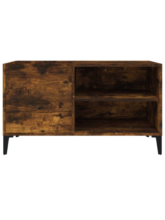Skříňka na LP desky kouřový dub 84,5x38x48 cm kompozitní dřevo