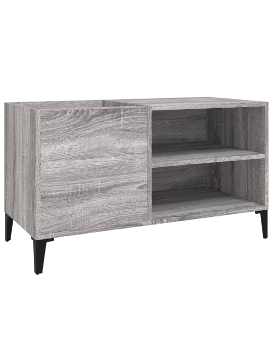Skříňka na LP desky šedá sonoma 84,5x38x48 cm kompozitní dřevo