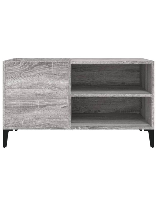 Skříňka na LP desky šedá sonoma 84,5x38x48 cm kompozitní dřevo