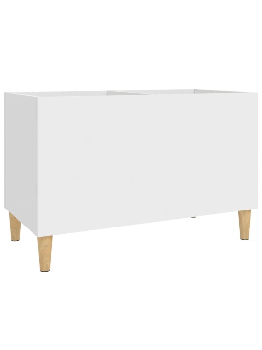 Skříňka na LP desky bílá 74,5 x 38 x 48 cm kompozitní dřevo