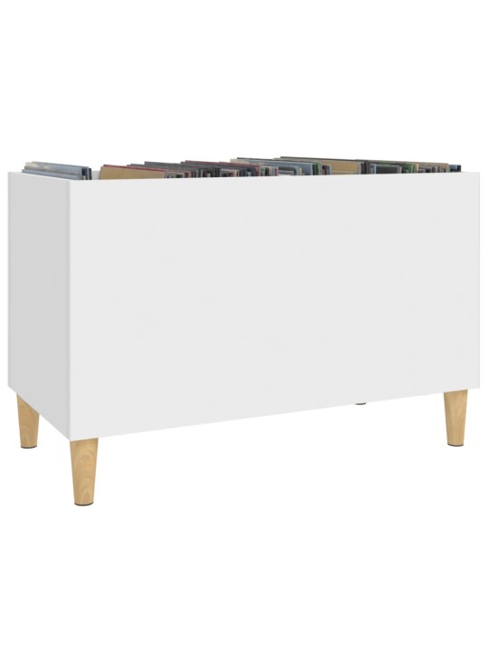 Skříňka na LP desky bílá 74,5 x 38 x 48 cm kompozitní dřevo