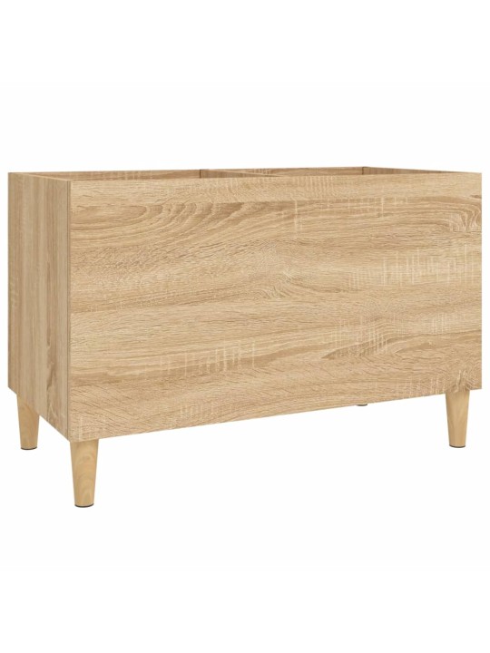 Skříňka na LP desky dub sonoma 74,5x38x48 cm kompozitní dřevo
